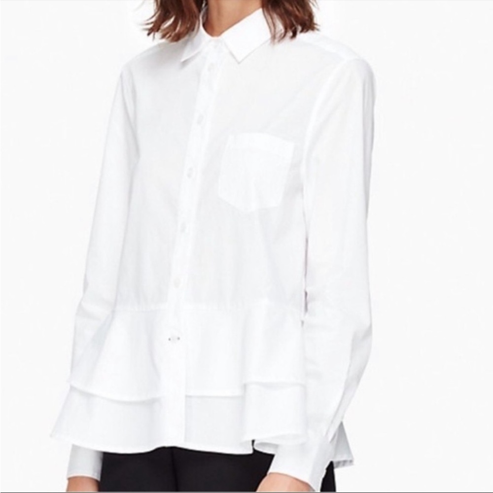 Kate Spade Peplum top